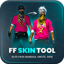 FFF FF Skin Tool, Free Elite pass Bundles, Emote APK
