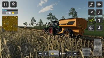 Farmer Simulator Tractor 2022 captura de pantalla 3