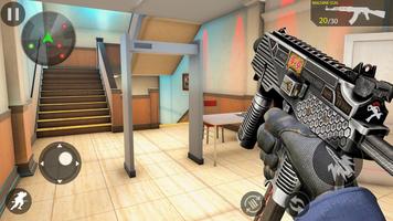 Bank Robbery Gun Shooting Game captura de pantalla 2
