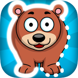 Toddler Animal Trace icono