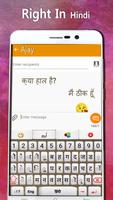 Facile hindi Anglais Clavier Affiche