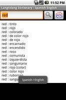 Langtolang Dictionary screenshot 2
