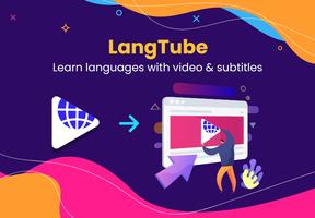 LangTube - Learn Languages with Video & Subtitles Affiche