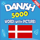 Danish 50.000 Words & Pictures icône