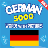 German 5000 Words with Pictures icône
