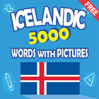 Icelandic 5000 Words with Pictures icône