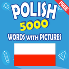 Polish 5000 Words with Pictures icône