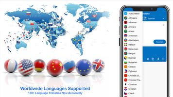 Apprenez toutes les langues avec la voix et texte capture d'écran 1