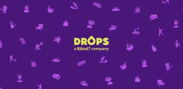 Drops：英語/韓国語/中国語/ドイツ語などの語学アプリ