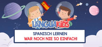 LANGUAKIDS Spanisch für Kinder Plakat