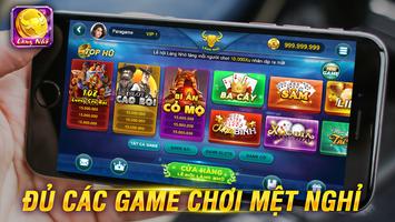 Game đánh bài đổi thưởng dân gian - Làng Nhô Club الملصق