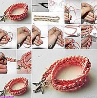 DIY Браслеты Учебник постер