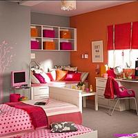 Girl Bedroom Decoration Design poster