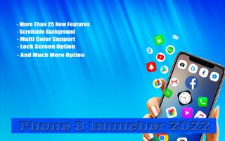 Launcher For iphone 8 plakat