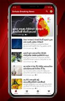 Sinhala Breaking News captura de pantalla 3