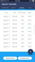 Weight Tracker screenshot 2