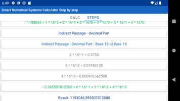 Numerical Systems Calc Steps screenshot 3