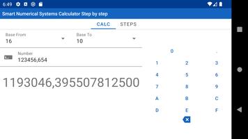 Numerical Systems Calc Steps captura de pantalla 2