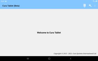 Cura Tablet  (Beta) Plakat