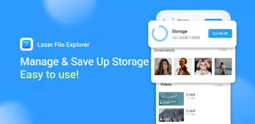 Laser File Explorer - Cleaner