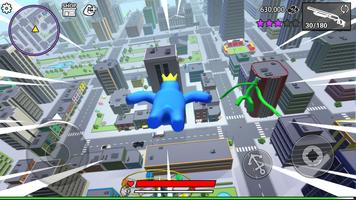 Rope Hero: Rainbow Gangster Screenshot 1