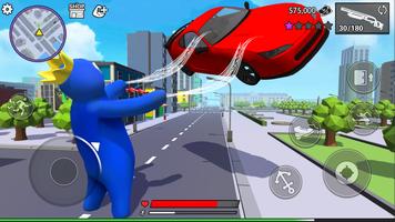 Rope Hero: Rainbow Gangster Screenshot 3