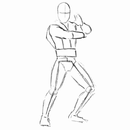 How to draw kombat APK