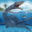 Seemonster-Dinosaurier-Spiel