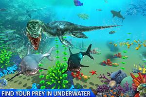 궁극의 바다 공룡 괴물 세계 포스터