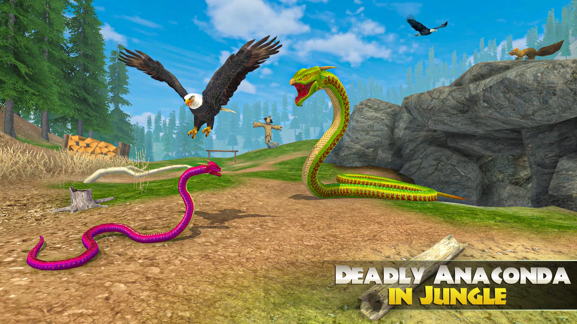 Hungry Anaconda Snake Sim 3D 2 – Apps no Google Play