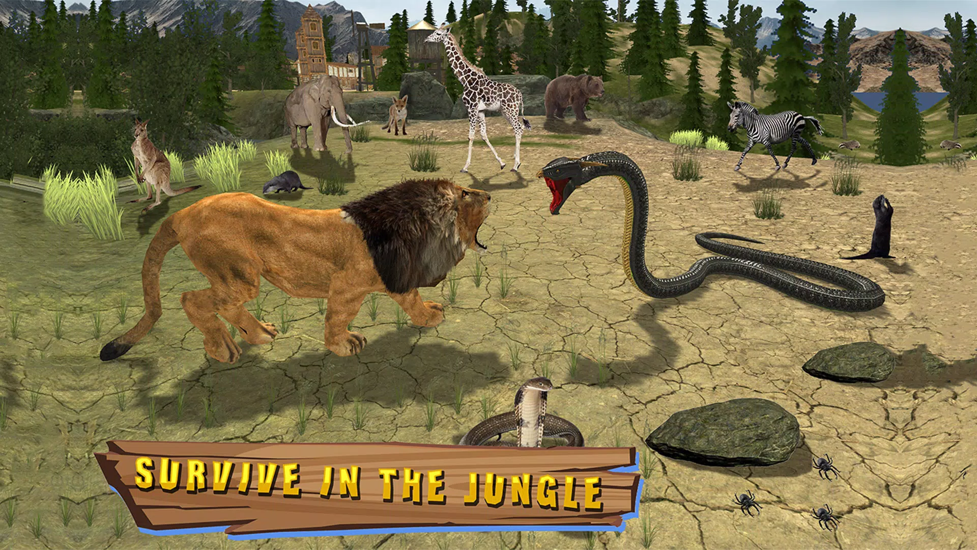 Jogo Wild Snake Anaconda Cobra versão móvel andróide iOS apk