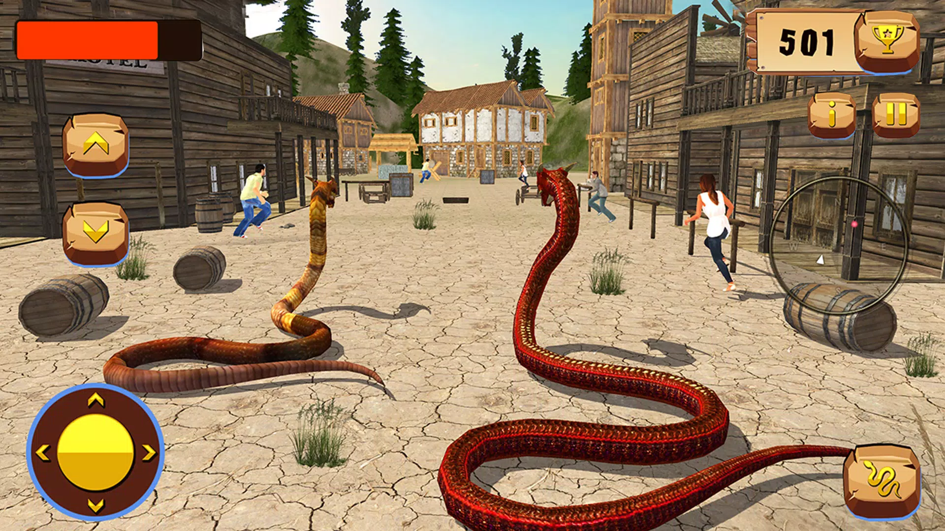 Hungry Anaconda Snake Sim 3D 2 – Apps no Google Play