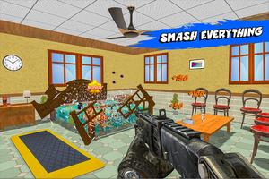 Interior Smasher Home FPS Destruction Simulator ภาพหน้าจอ 3