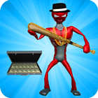 Stick Gangster Hero City Simulator icono