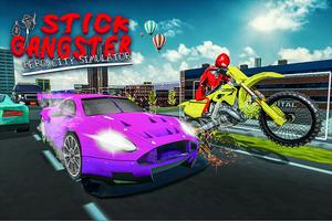 Stick Gangster Hero City Simulator syot layar 2