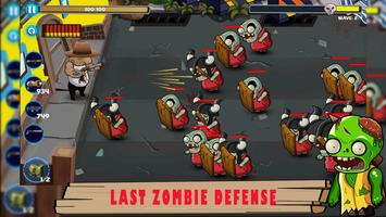 Last Zombie Defense Affiche