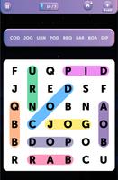Word Search Puzzle Affiche