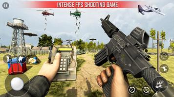 FPS Encounter Secret Mission: Gun Shooting Games Affiche