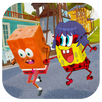 SPONGELADY BOB : SCARY RUN GAME‏ APK