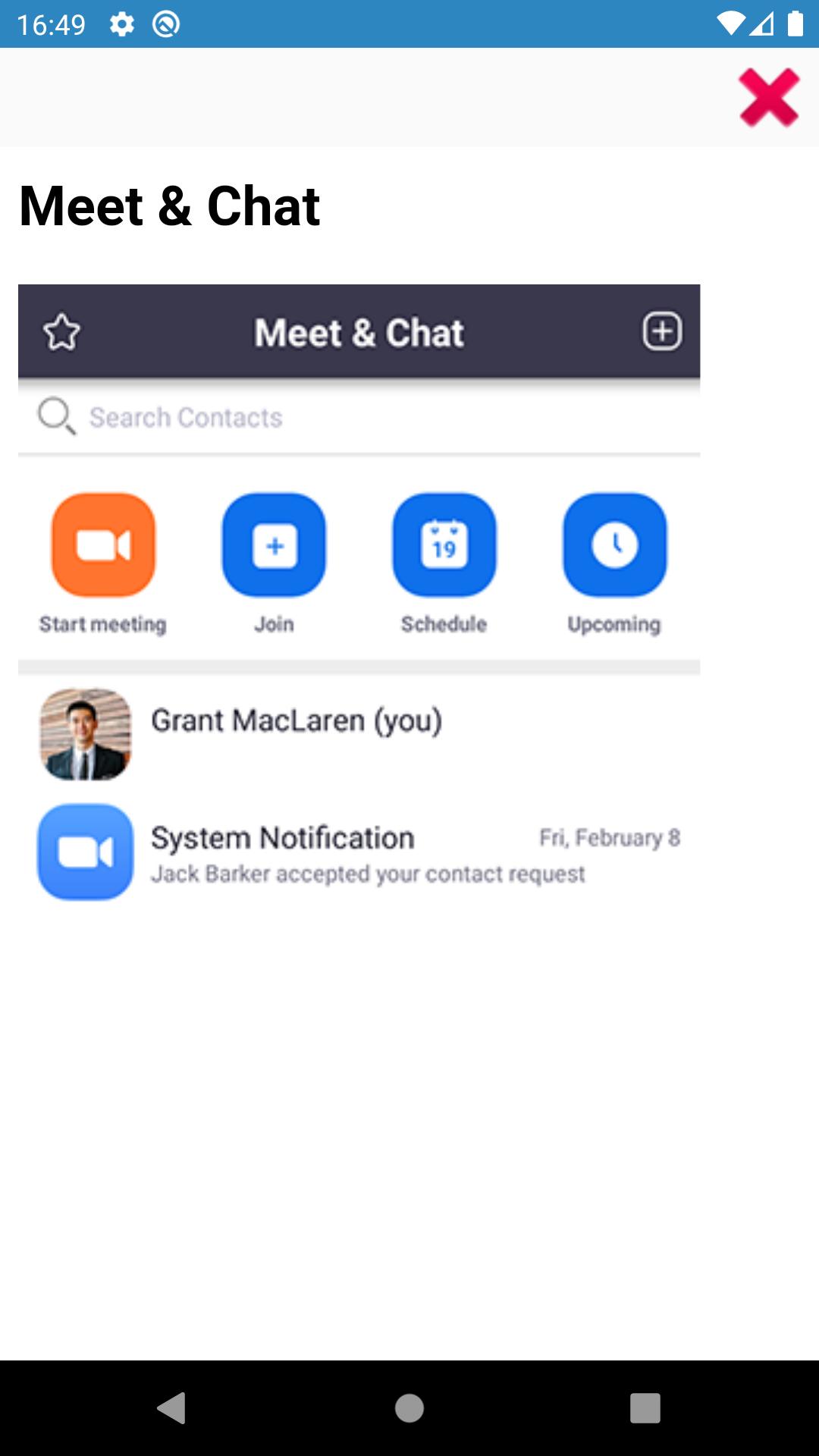 Zoom Cloud Meetings 5 4 9 1079 Untuk Android Unduh