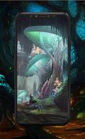 Fantasy Forest Wallpaper captura de pantalla 1