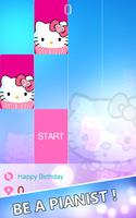 Pink Hello Kitty Piano Tiles screenshot 1