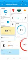 MQTT dashboard الملصق