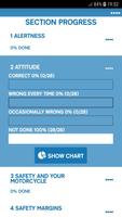 UK Motorcycle Theory Test App 2020 screenshot 1
