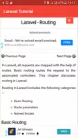 Laravel Tutorial screenshot 2