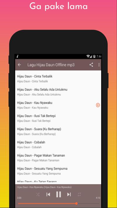 Lagu Hijau Daun Offline mp3 for Android - APK Download