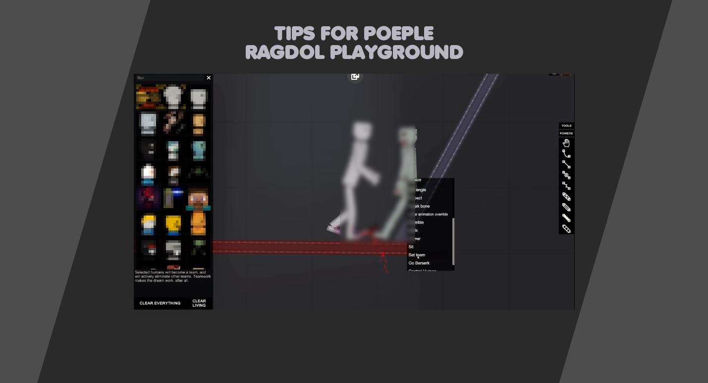 Tips : People Ragdoll Playground APK برای دانلود اندروید