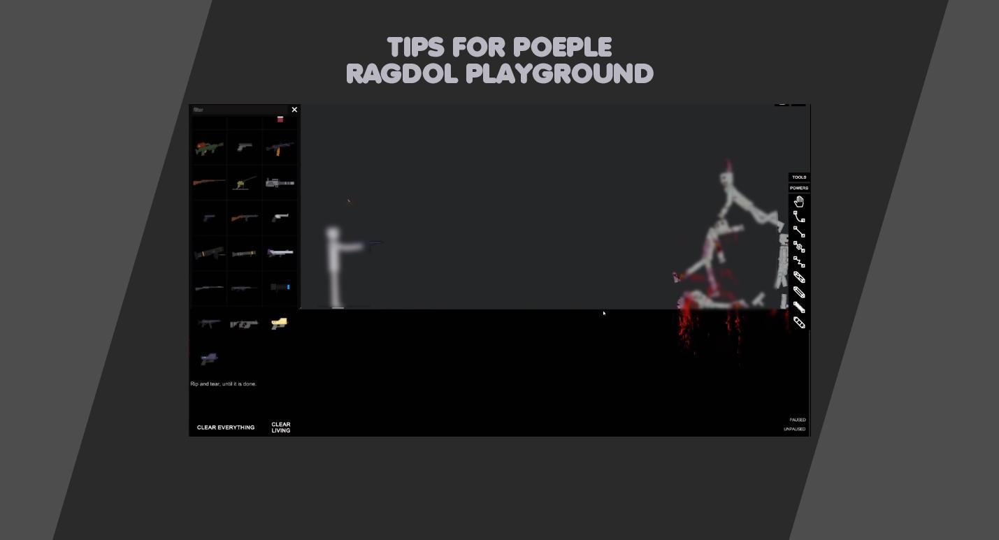 Tips : People Ragdoll Playground APK برای دانلود اندروید