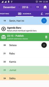 Kalender Indonesia Classic 스크린샷 3