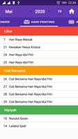 2 Schermata Kalender Indonesia